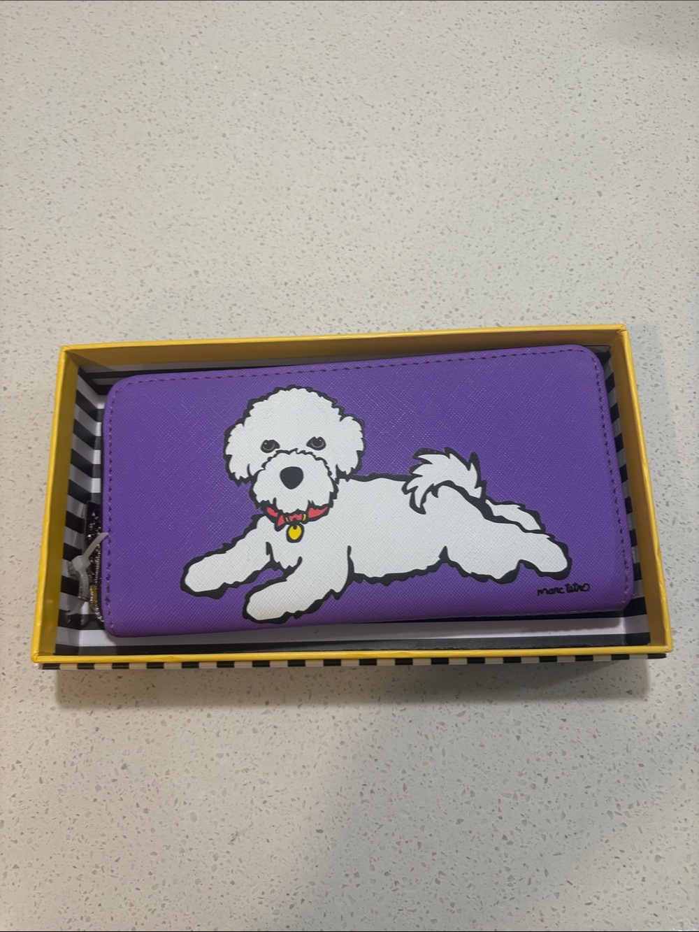Marc Tetro Poodle Sploot Wallet